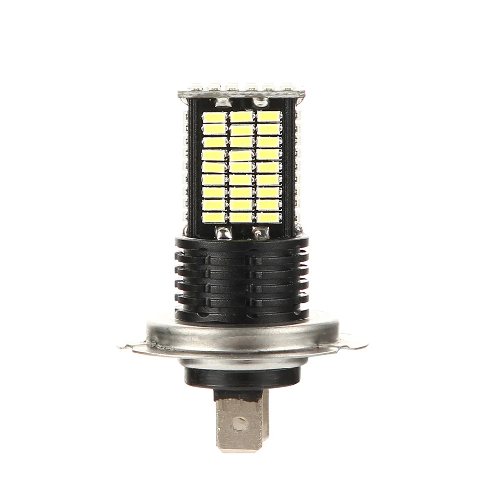 Водонепроницаемый IP68 2 шт H7 автомобильные Противотуманные фары лампа 3030SMD 3200LM 6000K 12 V-24 V