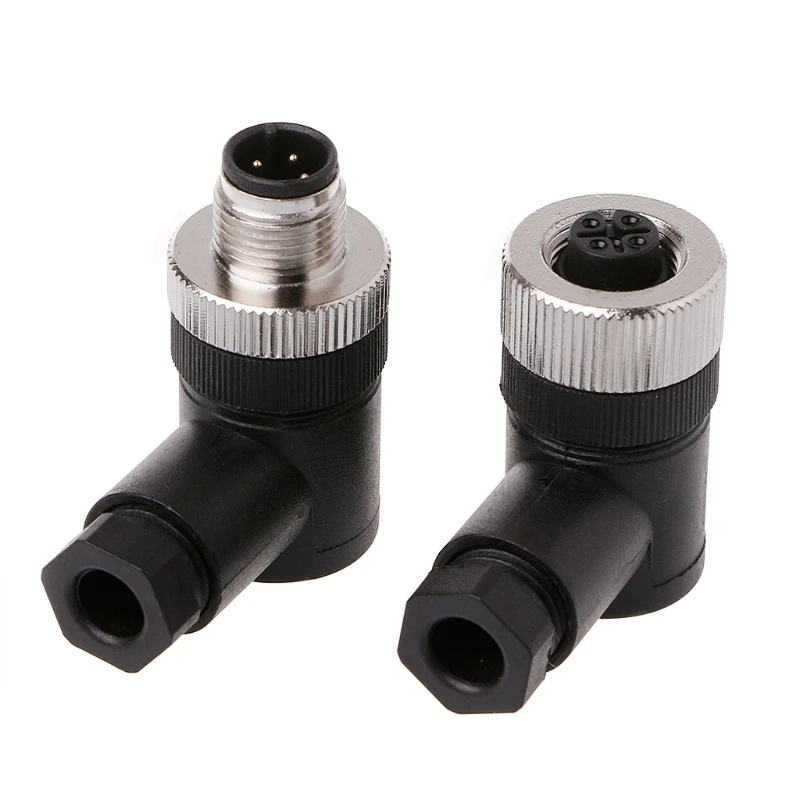 

PG7 Sensor Connector IP67 4/5/8 Pin Male/Female Straight/Right Angle M12 Plug
