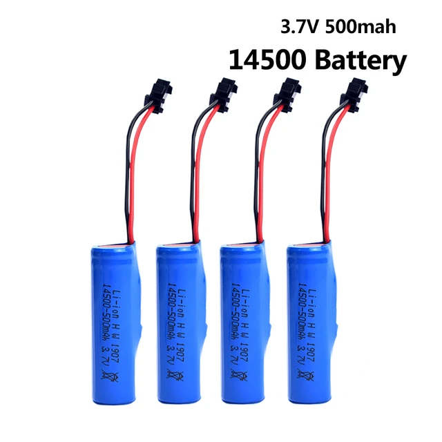 14500 Li-ion Battery For C2 D828 3.7V 500mah Rechargeable Battery for JJRC  Stunt Dump