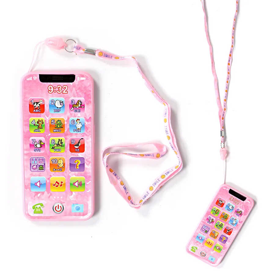 Baby Toys Mobile-Phone Early-Educational-English/Russian-Learning-Machine Children Simulated