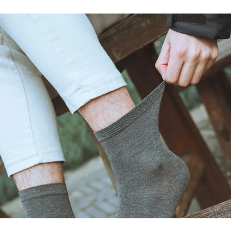 Носки COCOCATSocks мужские для диабета гипертензии специальные носки из бамбукового