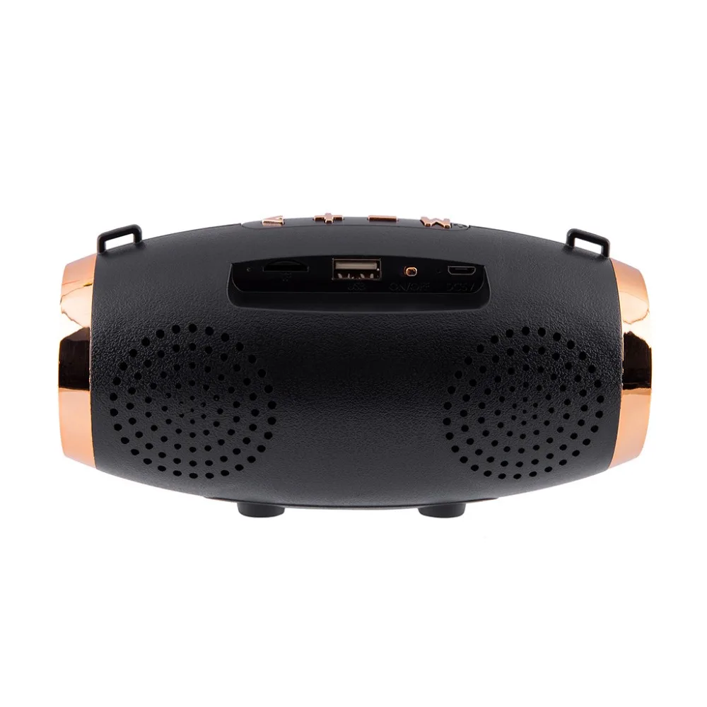 HIFI портативный беспроводной Bluetooth Звуковая Панель TF сабвуфер колонки с ручной ремешок совместим со всеми bluetooth-устройствами