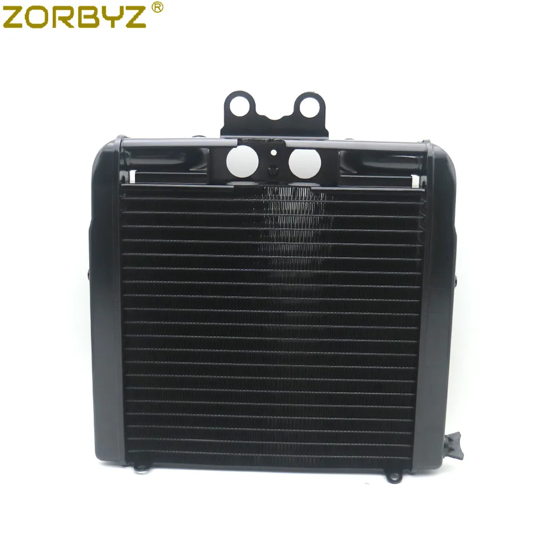 ZORBYZ мотоцикл черный алюминиевый двигатель радиатор водяного бака охладитель для Harley V-Rod VRSCA 2004-2013