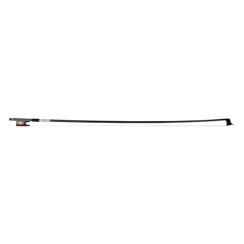 

Carbon Fiber Violin Bow 4/4 Braided with Ox Frog High Quality Horsehair for 4/4 Violin Mongolia Horse Hair