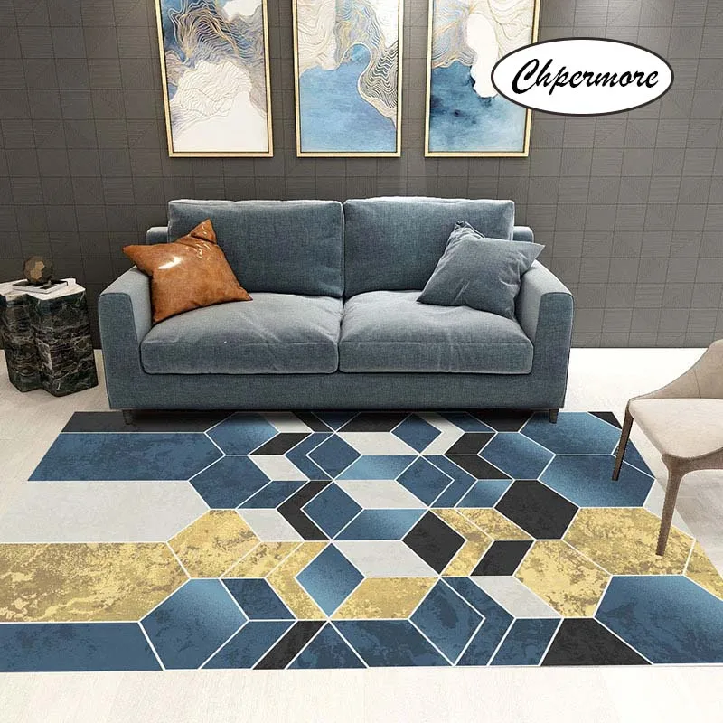 Большие геометрические коврики Chpermore в европейском стиле декоративные татами
