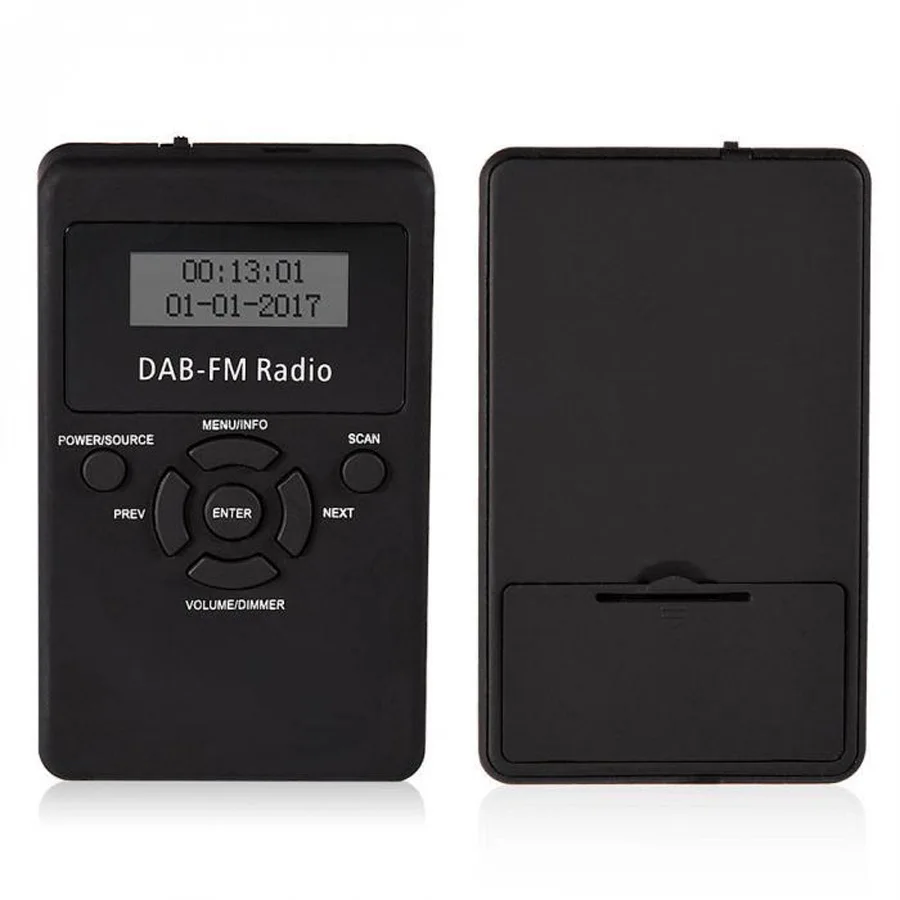 HanRongDa портативный цифровой DAB FM RDS Радиоприемник карманный стерео без потерь с