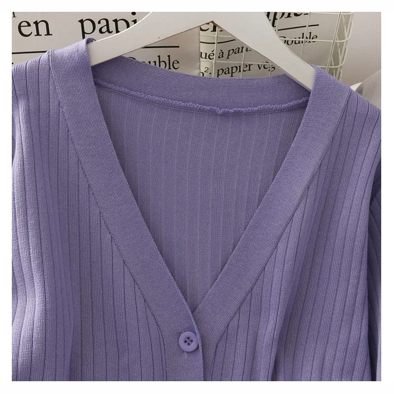 Pearl Diary Women Two Pieces Sweater Knitted Set Spring Autumn Long Sleeve Cardigan V Neck Long Pant England Style Casual Suits