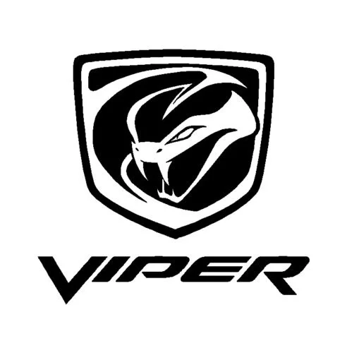 Для 4 шт./компл. Dodge Viper Stryker логотип виниловое автомобильное стекло стикер тела