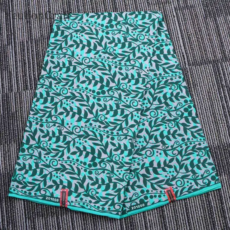 YeulionCraft 1 ярд синий цвет филиал печатных полиэстер Tissus африканская Анкара ткань для женщин вечернее платье Diy Швейные материалы