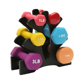 

Durable Weight Dumbbell Bracket Triangle Small Leaves Big leaves Different Shapes Dumbbell Bracket Fitness Equipment Accessories