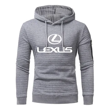 

Lexus Car Logo Printing Men Hoodie Spring Autumn Jacquard Men Hoodie Hip Hop Harajuku Jacket Hooded Casual Tracksuit