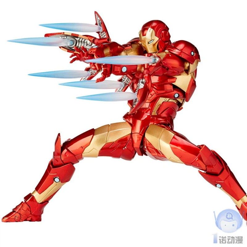 Океана зал 01314 Ямагучи с принтами "Marvel", "Мстители Железный человек MK37 Bloodside Battlegear ПВХ сборки модели игрушки куклы