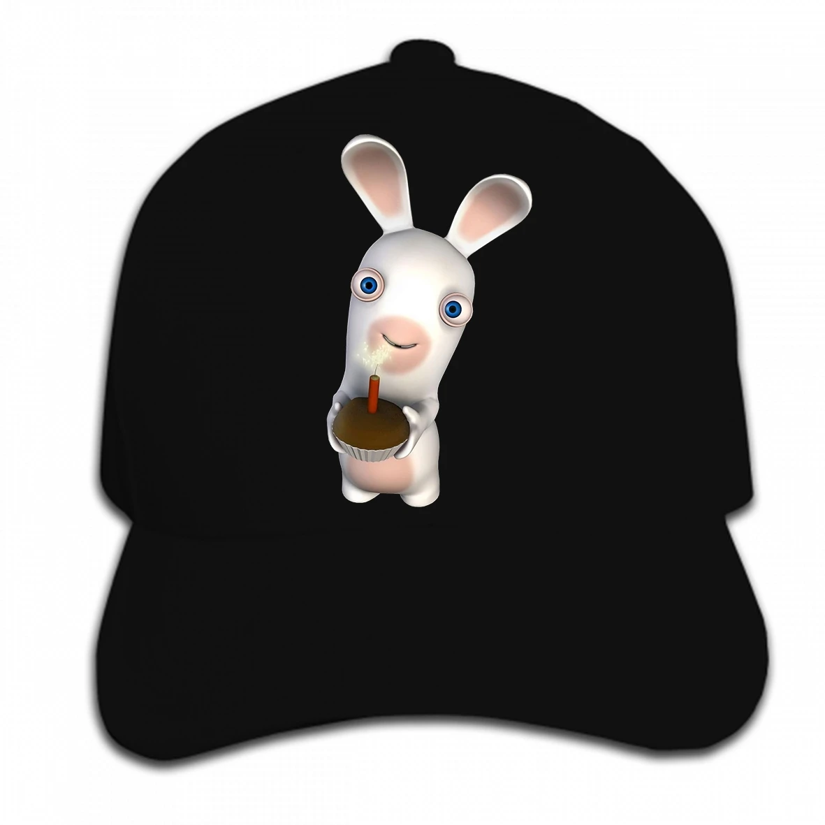 Бейсбольная кепка под заказ с принтом Raving Rabbids inquision Birthday Cake AneSwing хип хоп мужской солнцезащитный козырек Кепка