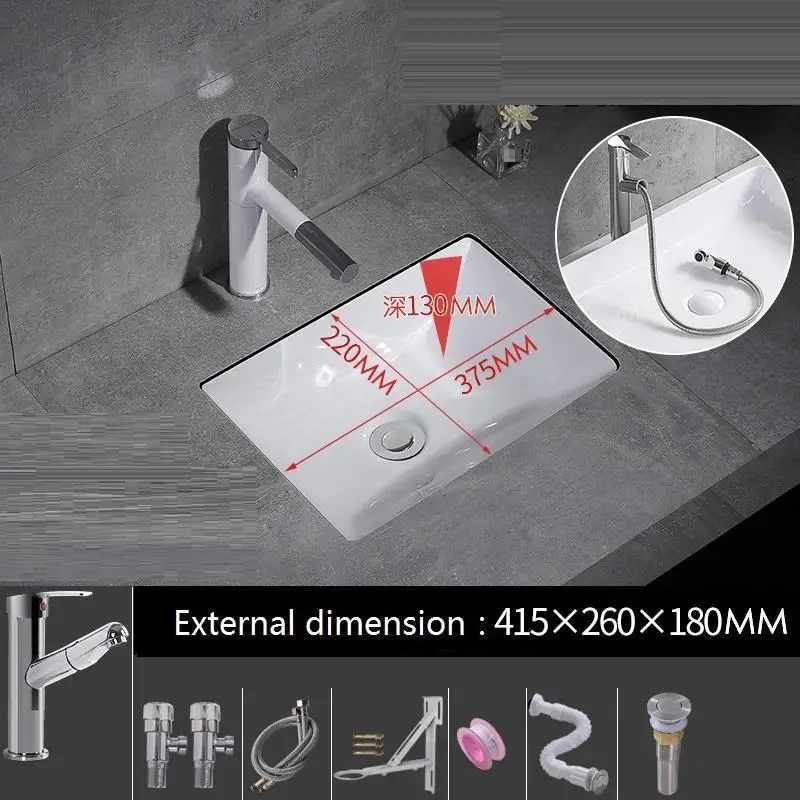 Раковина для ванной комнаты Lavagem Waschtisch Da Appoggio Lavatorio Umywalka Cuba Para Bassin Lavandino Bagno Lavabo Pia Banheiro - Цвет: MODEL D