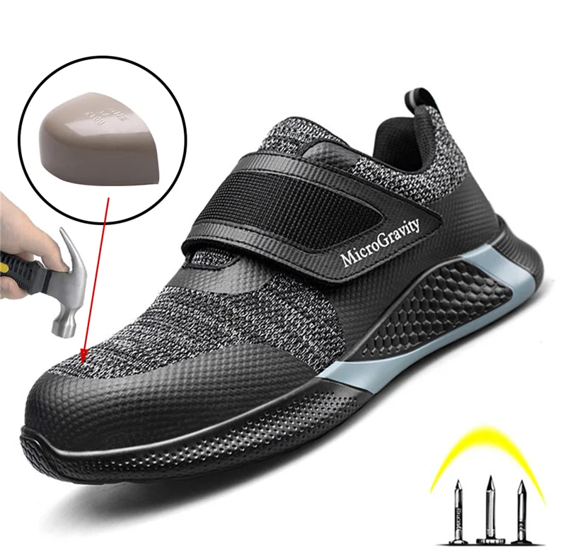 Shoes Male Safety-Boots Lightweight Protective Puncture-Proof Kpu-Material Direct-Selling