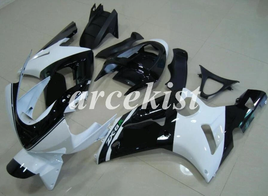 

OEM Quality Injection Mold Motorcycle New ABS Fairings kit Fit For kawasaki Ninja ZX-6R ZX6R 636 2003 2004 Custom color black white