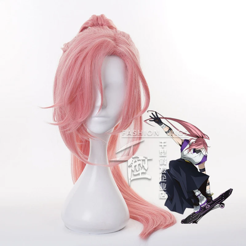 アニメSK8インフィニティ桜コスプレウィッグはスタイリング 