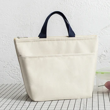 

Men Women Waterproof Picnic Oxford Cloth Fresh School Container Tote Portable Insulated Thermal Carrying Kids Lunch Bag Dinner