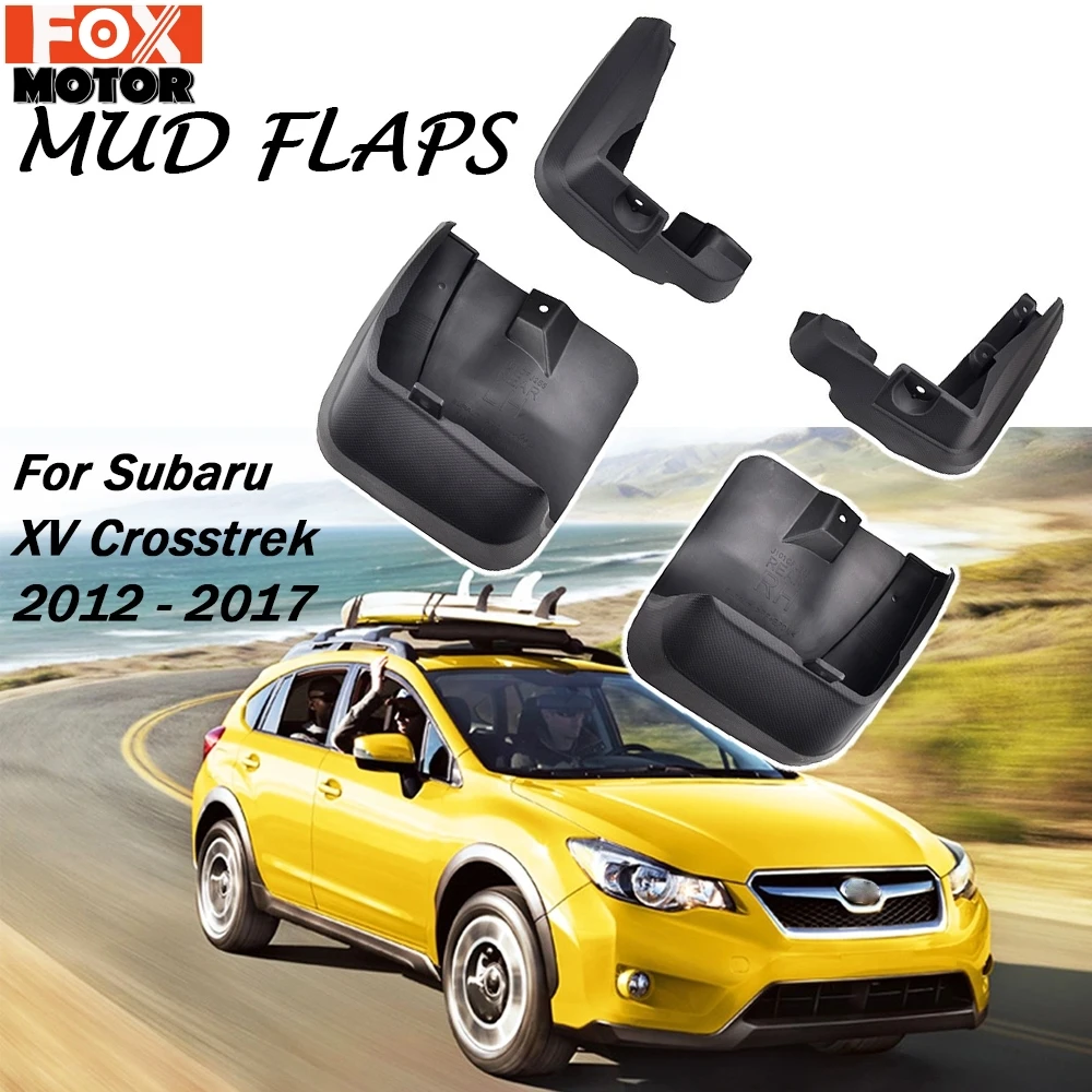 Para Subaru XV Crosstrek 2013 2017 Mudflaps Splash guardias solapa