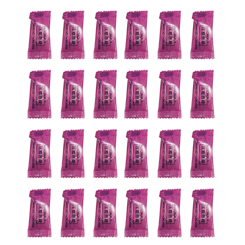 

50 pcs Compressed Mask Beauty Skin Care DIY Disposable Non-woven Face Care Mask Facial Masks for Travel