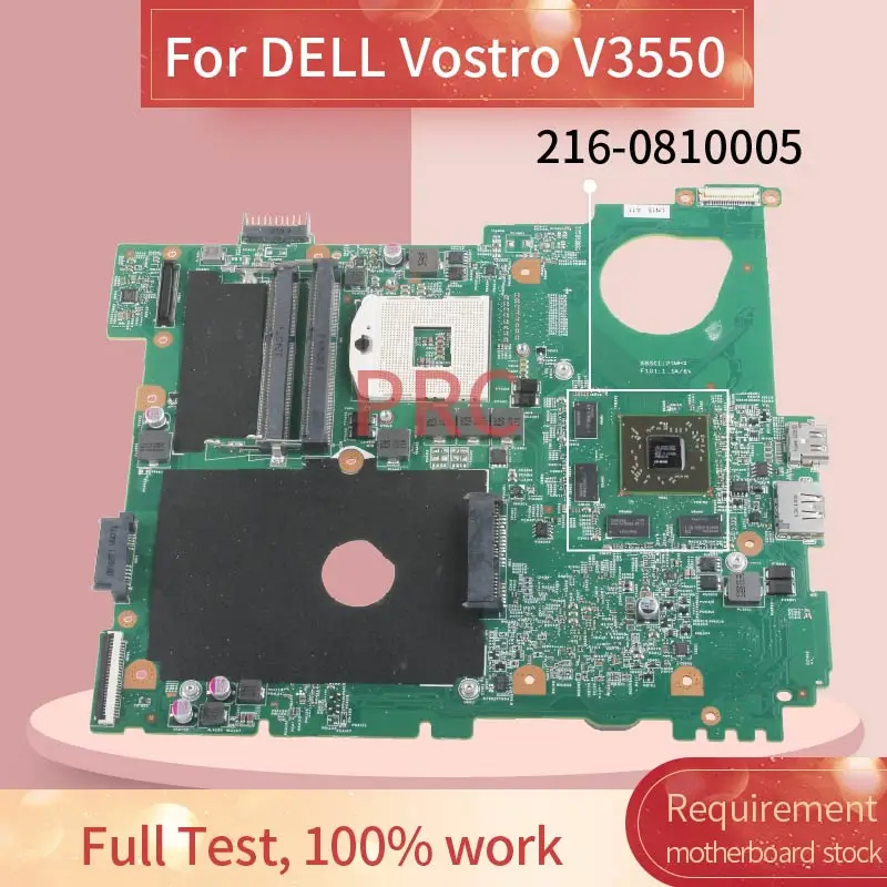 CN-0XV36V 0XV36V материнская плата для ноутбука DELL Vostro V3550 10245-2 HM67 216-0810005 DDR3 | Компьютеры и