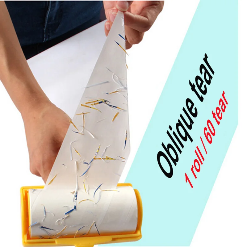 Sticky Portable Washable Dust Lint Roller With Cover for Wool Sheets Hair Clothes Fluff Dust Catcher Dust Drum Lint Roller