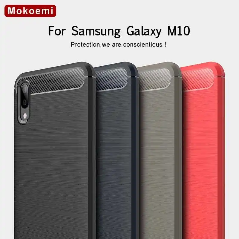 

Mokoemi Fashion Shock Proof Soft Silicone 6.22"For Samsung Galaxy M10 Case For Samsung Galaxy M10 Cell Phone Case Cover