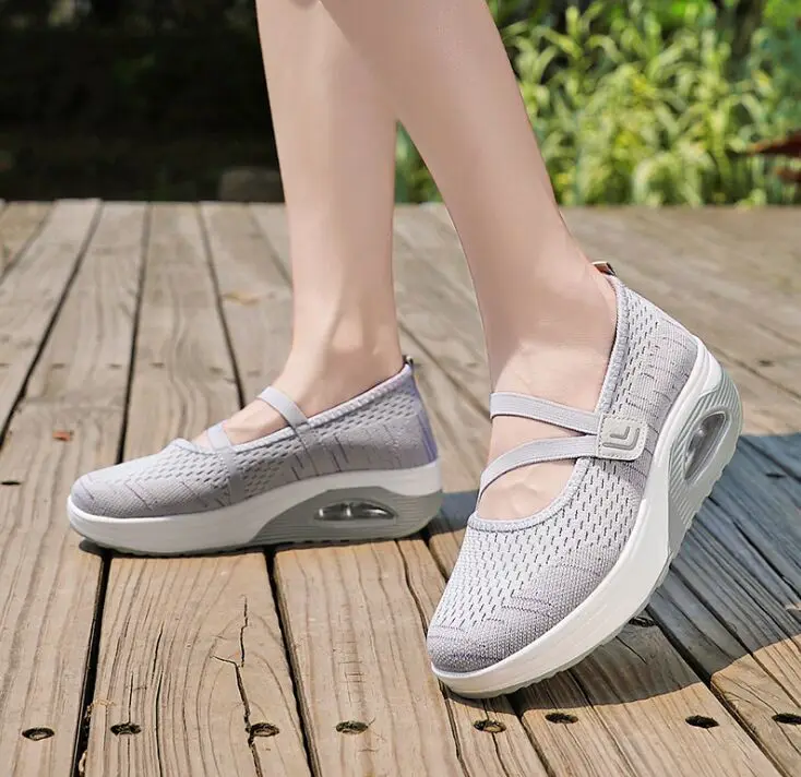 2019 Повседневная дышащая обувь из сетчатого материала Chaussure Femme женские кроссовки