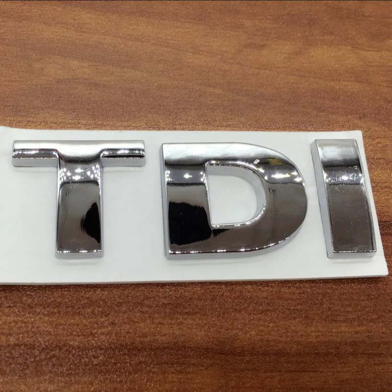 Volkswagen TDI Автомобильный логотип TDI Автомобильная маркировка корпуса модифицированный Volkswagen TDI крутой стерео надписи Стикеры с автомобильными логотипами после маркировки хвоста