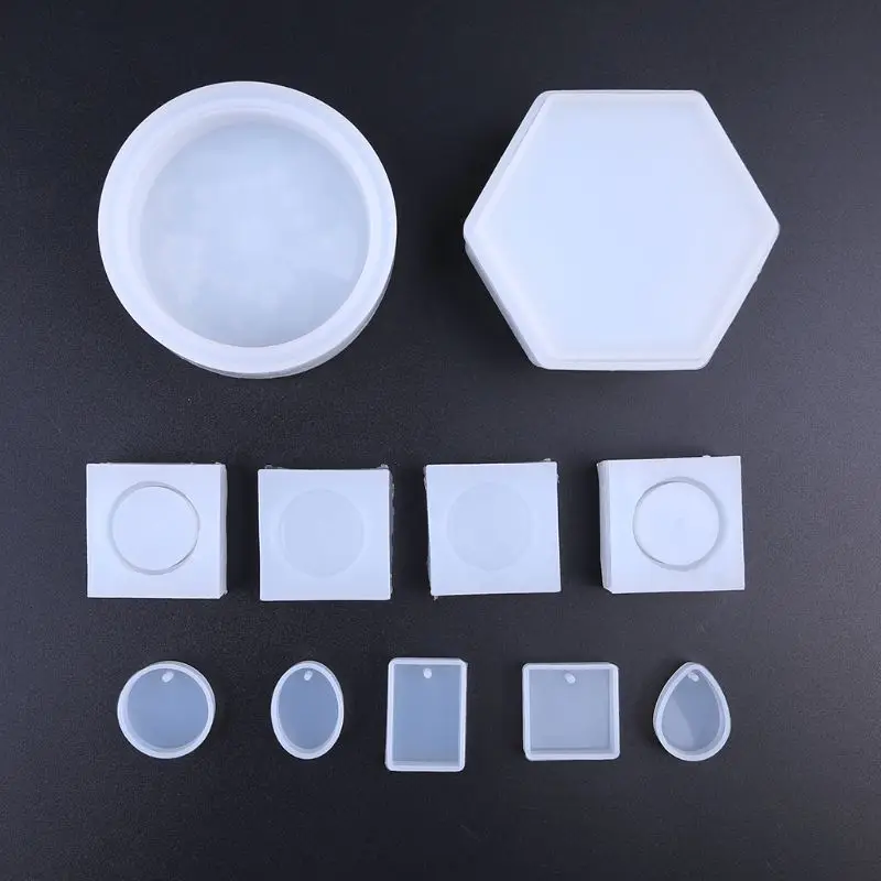 Подвеска коробка для хранения силиконовая форма DIY ювелирных изделий небольшой цветочный горшок изготовления силиконовой формы