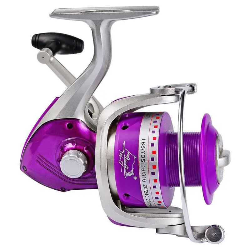 YH30-50 спиннинг колесо Рыболовная катушка 5-осевой вертикальный лески колеса светильник-вес тела, катушка для спиннинга, рыболовные Шестерни аксессуары - Цвет: Purple YH30 G