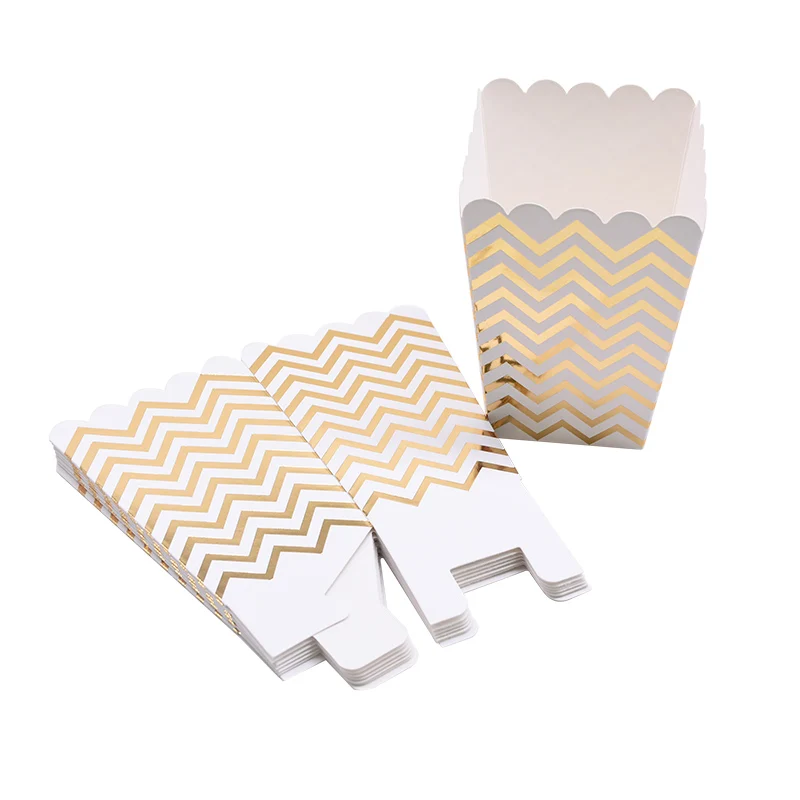1set Gold Stripe Disposable Tableware Plate Cup Napkins Straw Baby Shower Birthday Party Decoration Wedding Home Supplies