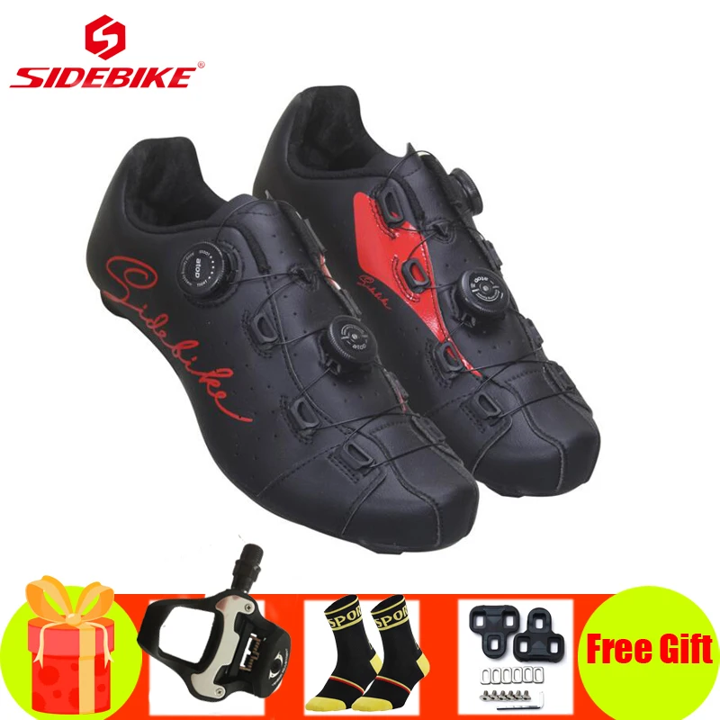 

SIDEBIKE sapatilha ciclismo Men cycling shoes road professional self-locking breathable Wear-resistant riding bicycle sneakers