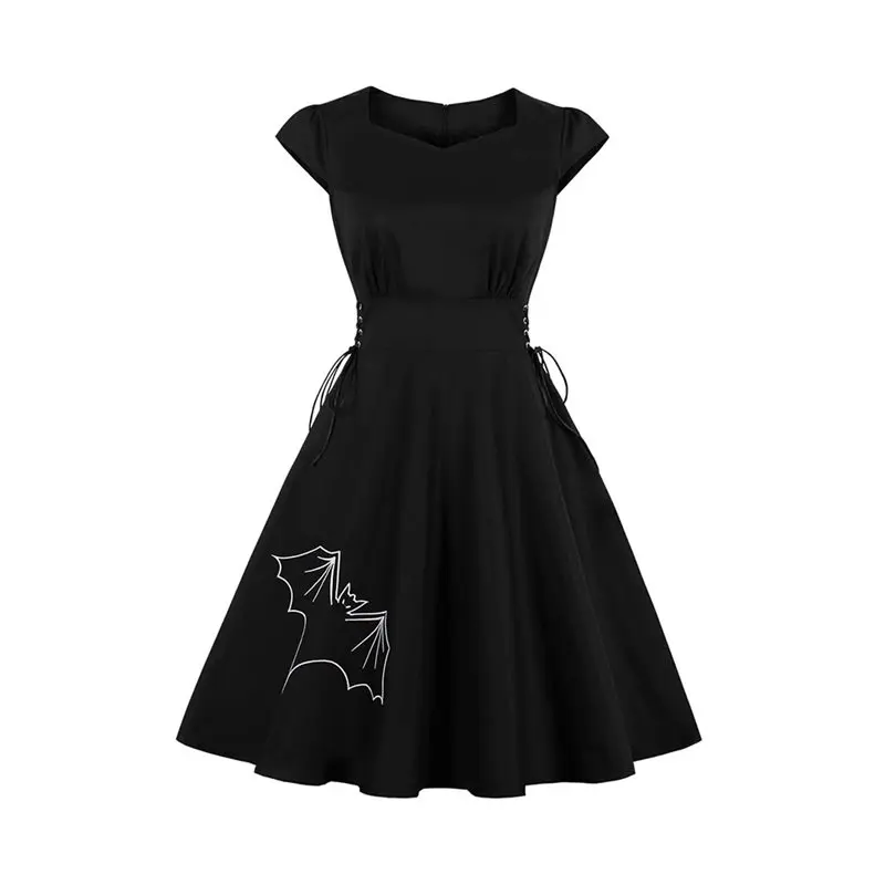 black dress elegant look