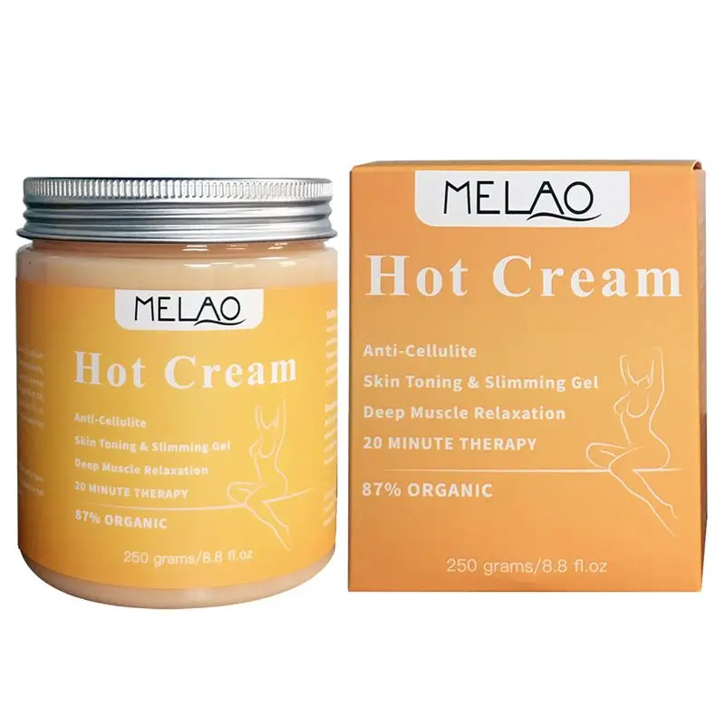 

250g Anti-cellulite Hot Cream Weight Loss Firming Slimming Heat Burn Fat Address Poor Blood Circulation Massage Cream Safe