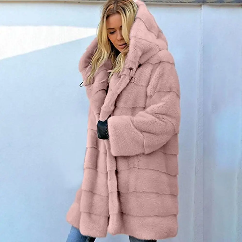 Зимняя теплая куртка с капюшоном больших размеров 4xl 5xl длинное однотонное пальто
