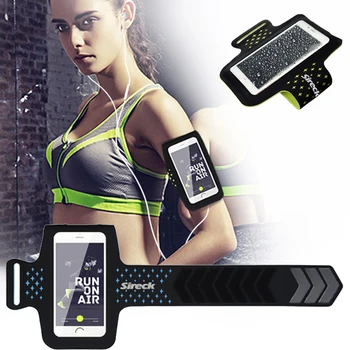 

Sireck Running Fitness phone Bags Smartphone Touchscreen 5.0" 5.8" Armband Cell Phone Arms Band Phone Waterproof Arms