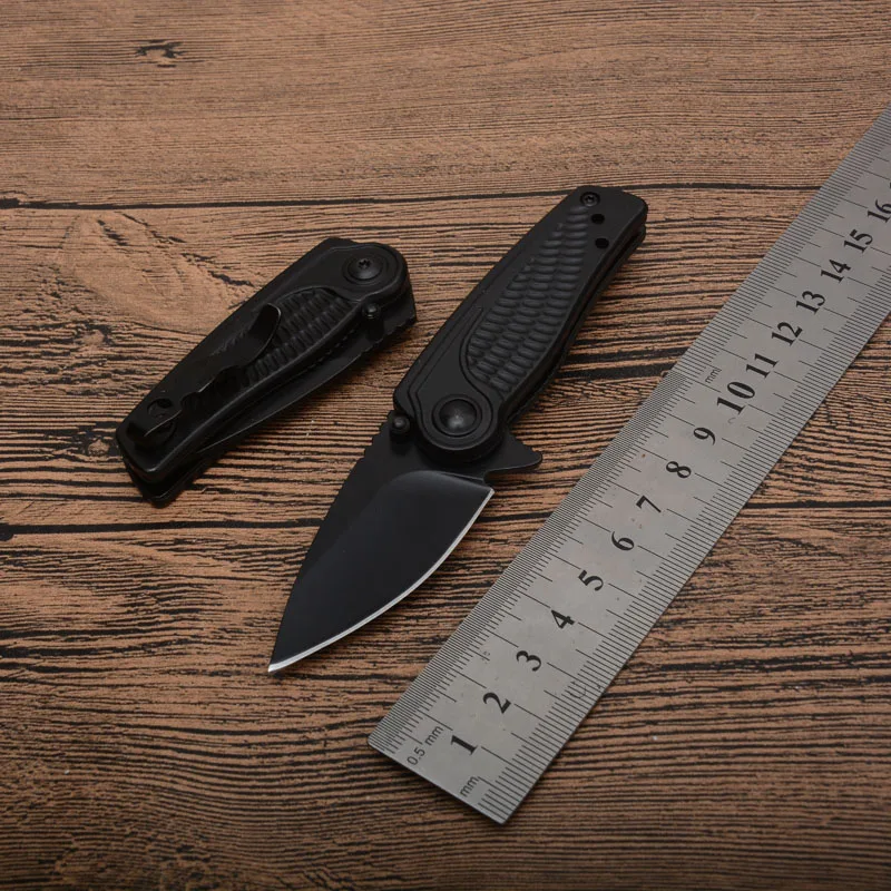 New 1313, folding knife, 8Cr13mov blade, aluminum handle, portable, for camping, survival, tactical, hunting, pocket knife, EDC