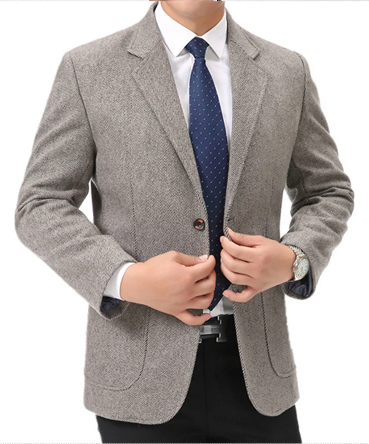 masculina slim fit, blazers de negócios, casaco