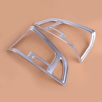 

belerABS Chrome Front Side Dashboard AC Air Vent Cover Trim Auto Decorative Accessories Fit For Ford Escape Kuga 2016 2017