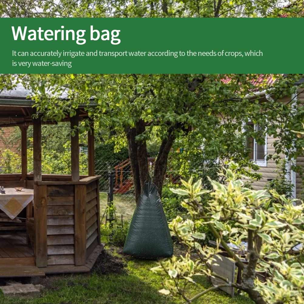 20 Gallon Tree Watering Bag Garden Plants Drip Irrigation Bags Slow Release Hanging Dripper Bag Reusable Agricultural Water Bags