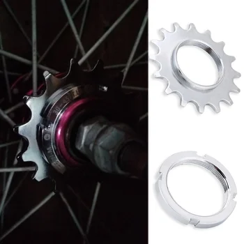 

High Quality 13T/14T/15T/16T Teeth Single Speed Bicycle Freewheel Flywheel Sprocket Gear Bicycle Accessories Durable Steel