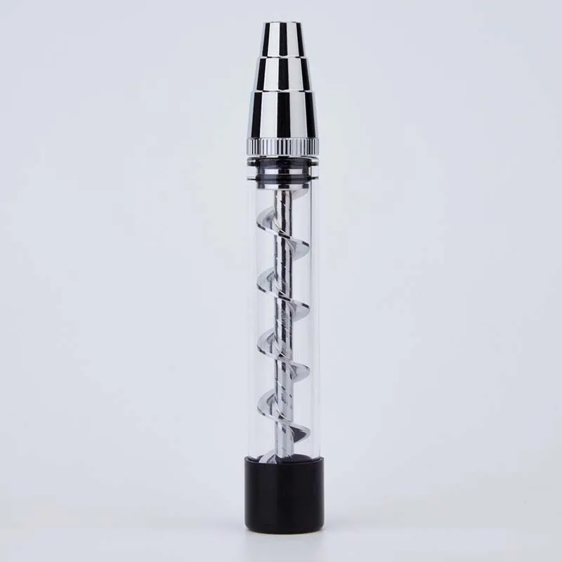 Весна T5 мини табак машина твисти стекло тупые трубки сухой травяной vape испаритель ручка 360 Вращающийся сигаретный инструмент