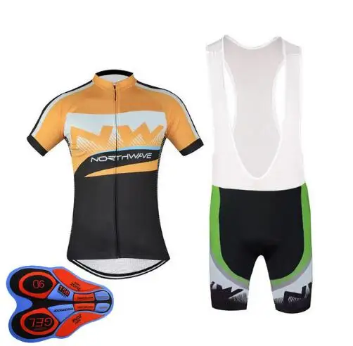 Northwave NW Велоспорт Джерси Набор летний Велосипед Одежда Майо Ropa Ciclismo MTB велосипед одежда спортивный костюм Велоспорт - Цвет: Cycling suit