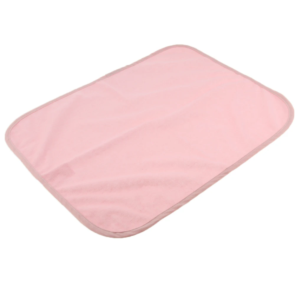 MagiDeal Bed Sheet Mattress Elderly Incontinence Pad Underpad Protector Pink