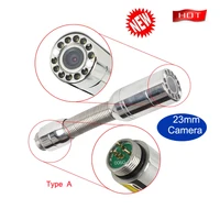 23mm Pipe Drain Sewer Inspection Camera Head Replacement With 12pcs LED Lights with repair parts Type Style A B C 2