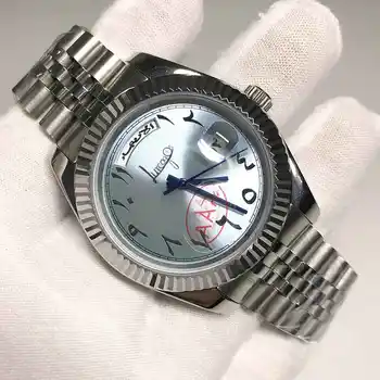 

2020 Arabic numerals 40mm size AAA day Men Luxury Watch Date Automatic Mechanical glide smooth second hand