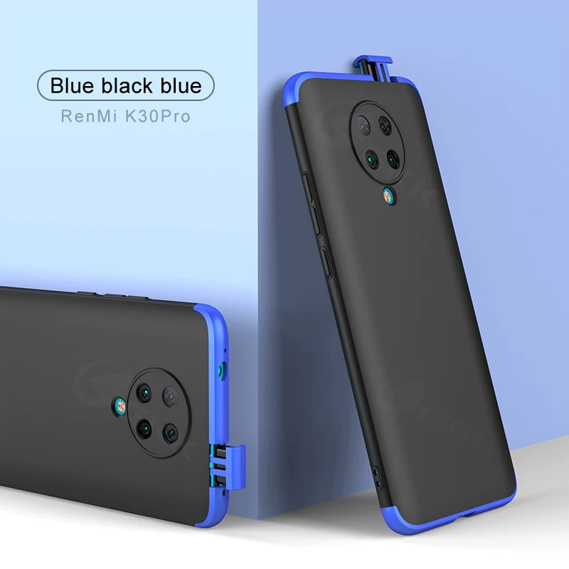 phone cases for xiaomi GKK Ốp Lưng 360 Độ Cho Xiaomi Redmi K30 Pro Tất Cả-Đã Bao Chống Sốc Mờ Lưng Cứng Cho Xiaomi POCO f2 Pro Vỏ Coque xiaomi leather case design Cases For Xiaomi