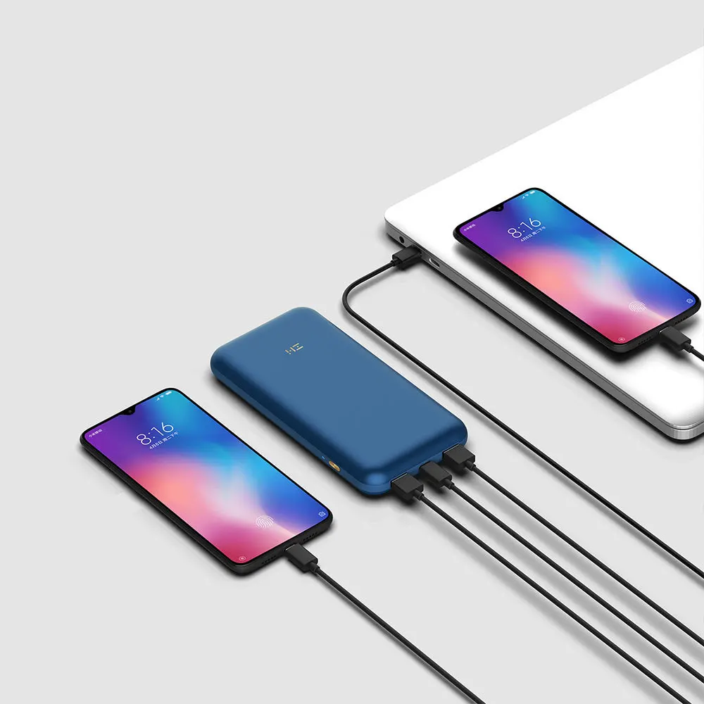 ZMI QB823 20000mAh Power Bank Pro 65W No.10 QC 3 0 Быстрая зарядка для ноутбука Xiaomi Mi 9 iPhone 11|Внешние