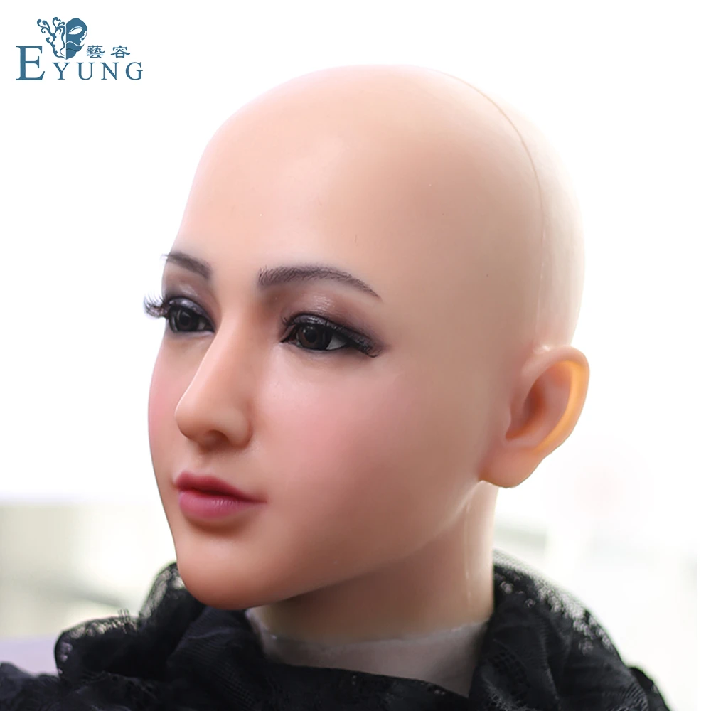 masque facial realiste d halloween en silicone pour femmes protection faciale pour noel cosplay travees cadeau masque noel aliexpress